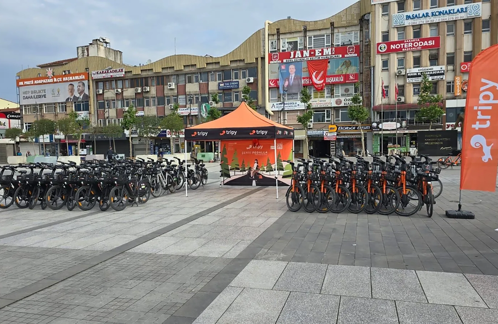 Tripy ile Sakarya 10. Geleneksel Trafik Haftası Bisiklet Turu
